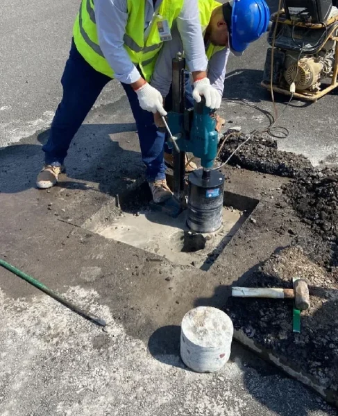 Imagem ilustrativa de Extração de corpo de prova de concreto preço